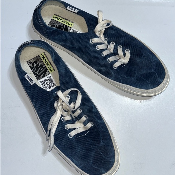 Vans Circle Vee Low Ocean Blue 11.0 VR3 Cush Sole NEW - Picture 4 of 9